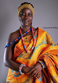 Royal attire worn by client to take photoshoot